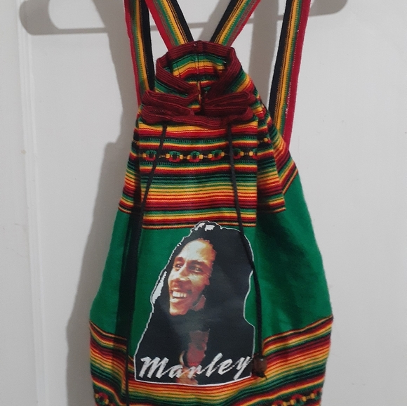 Bob Marley Knapsack-Backpack - Picture 5 of 5